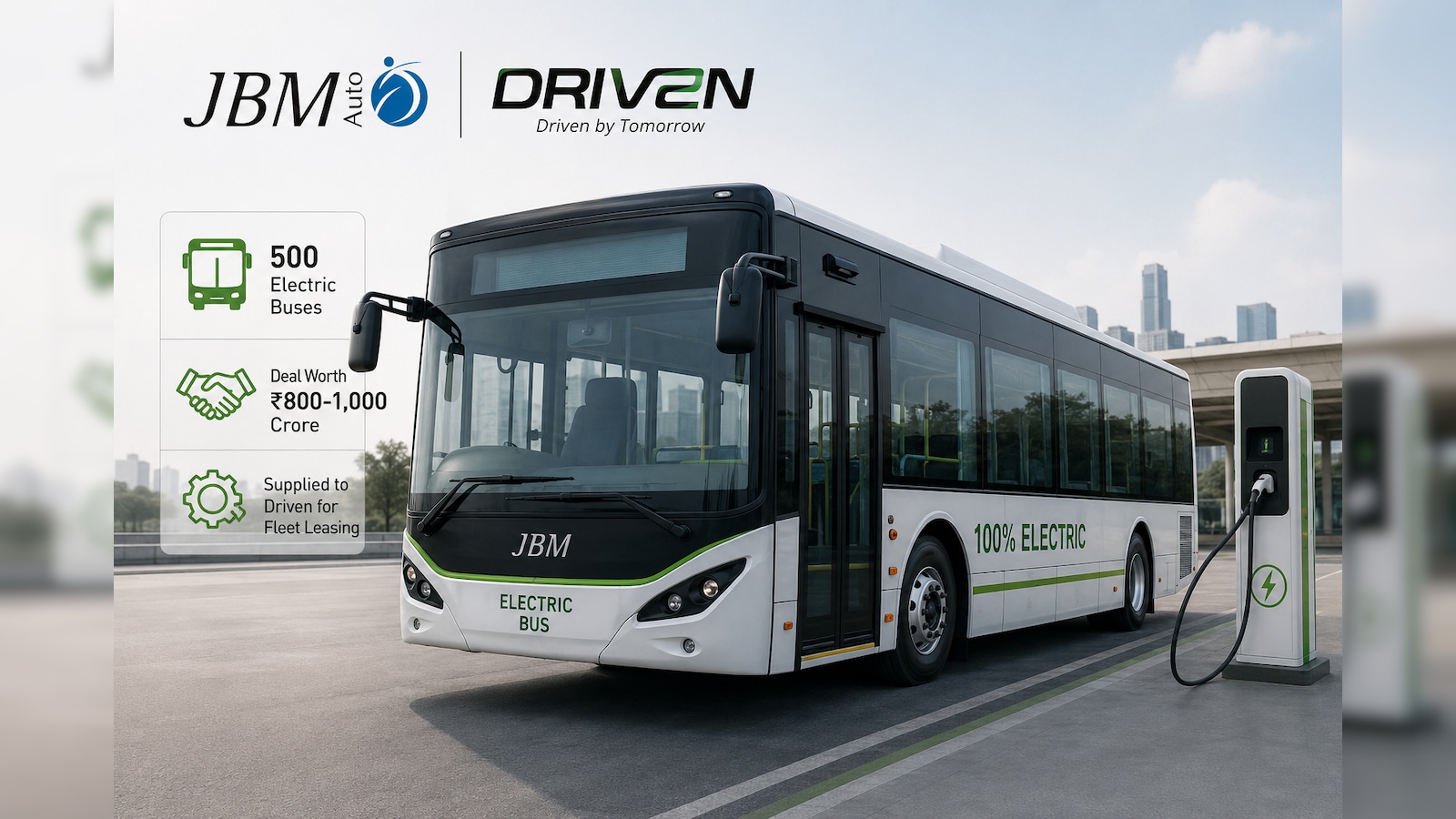 JBM Auto To Supply 500 E-Buses To Driven In Up To Rs 1,000-Crore Deal: Managing Director Nishant Arya