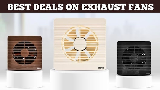 सीलन, बदबू और उमस से राहत दिलाएंगे ये पावरफुल Exhaust Fans, कम कीमत में बाथरूम के लिए हैं बेस्ट ऑप्शन