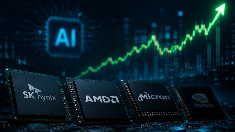 AI Frenzy Returns: SK Hynix, AMD, Micron, Other Chip Futures Rally Up To 7% In Second Day Of Surge