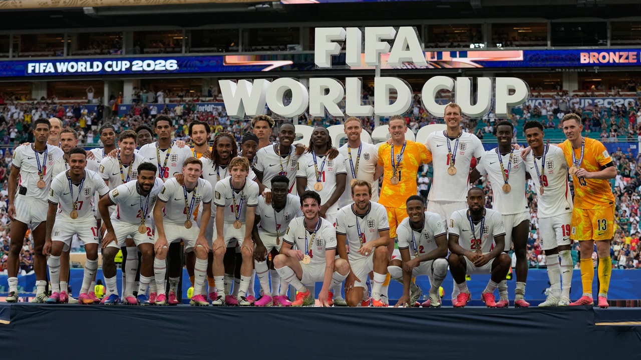 Saka Hat-Trick Powers England To FIFA 2026 Bronze In 10-Goal Classic