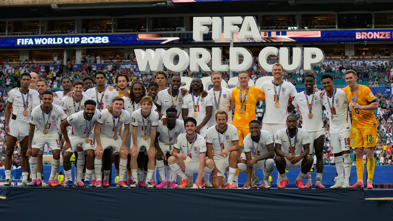 Saka Hat-Trick Powers England To FIFA 2026 Bronze In 10-Goal Classic