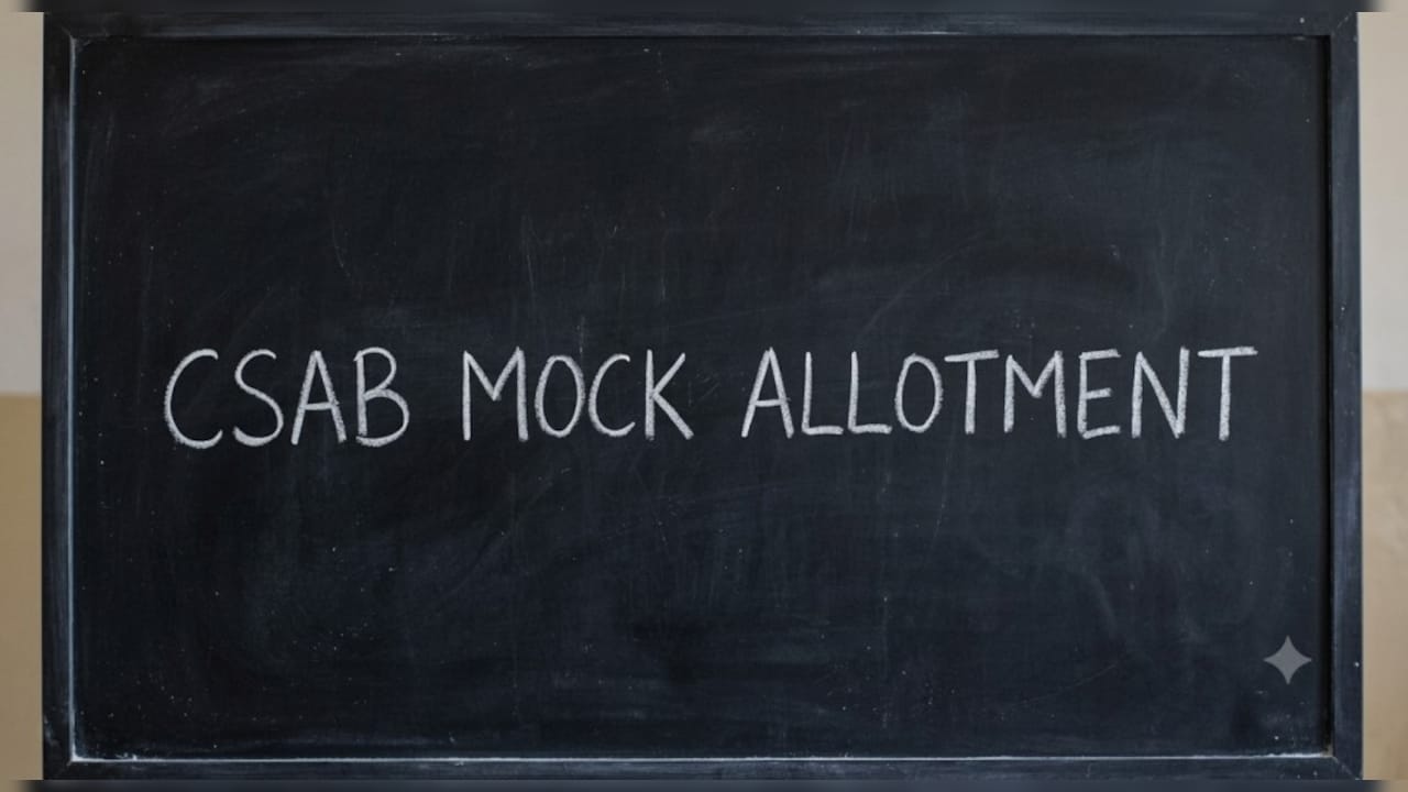 CSAB 2026 Mock Allotment To Be OUT Today At csab.nic.in; Check Direct Link, Choice Filling Details