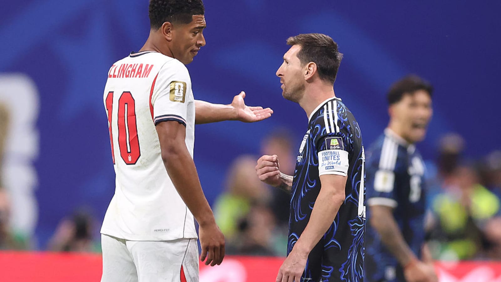 Jude Bellingham Breaks Silence On Animated On-Field Exchange With Lionel Messi