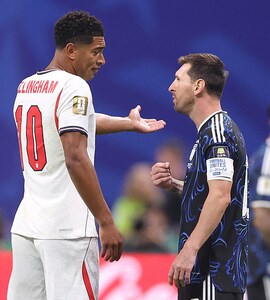 Jude Bellingham Breaks Silence On Animated On-Field Exchange With Lionel Messi