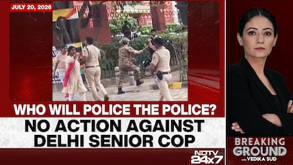 Delhi Cop Who Slapped Woman During CJP Protest Removed From Jantar Mantar