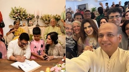 At Aamir Khan-Gauri Spratt's Mumbai Wedding, Ashutosh Gowariker Clicks A Selfie Of '<i>Baraatis</i>'