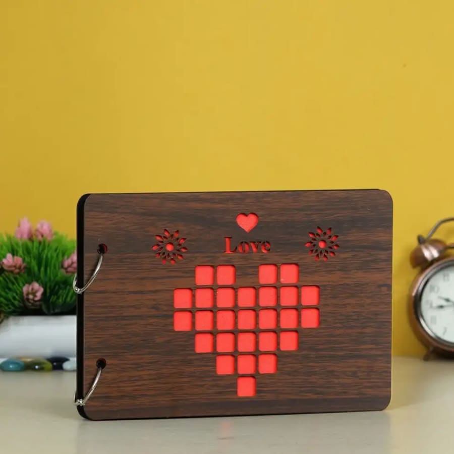 Click here to buy: WEBELKART Wooden DIY Photo Album Scrapbook Memory Book Click here to buy: WEBELKART Wooden DIY Photo Album Scrapbook Memory Book