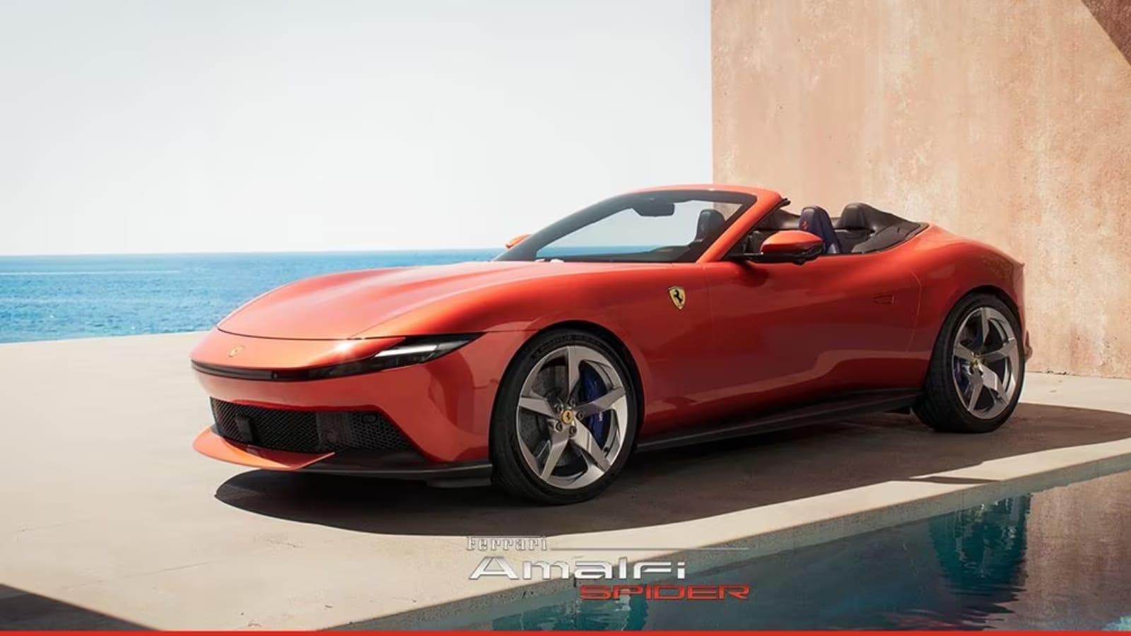 Ferrari Launches Amalfi Spider Convertible in India at Rs 4.6 Crore
