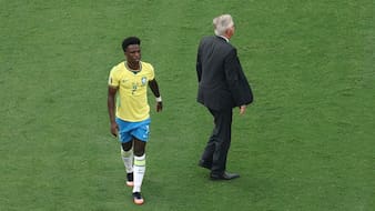 Vinicius Not Even In Top 5: Brazil Coach Puts End To Penalty Controversy