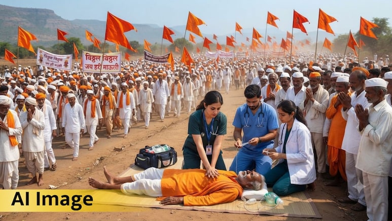 Ashadhi Wari: डॉक्टरांच्या रुपात विठ्ठल धावला! आषाढी वारीत चमत्कार घडला, वारकऱ्याचे वाचले प्राण