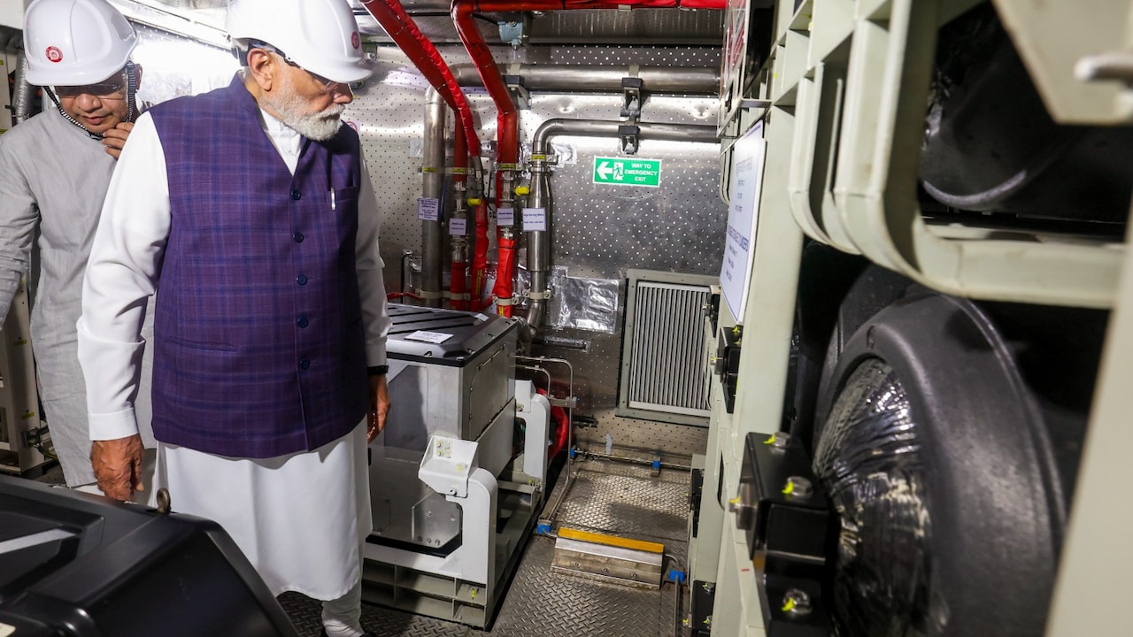 Hydrogen Train PM Modi Hydrogen Train PM Modi