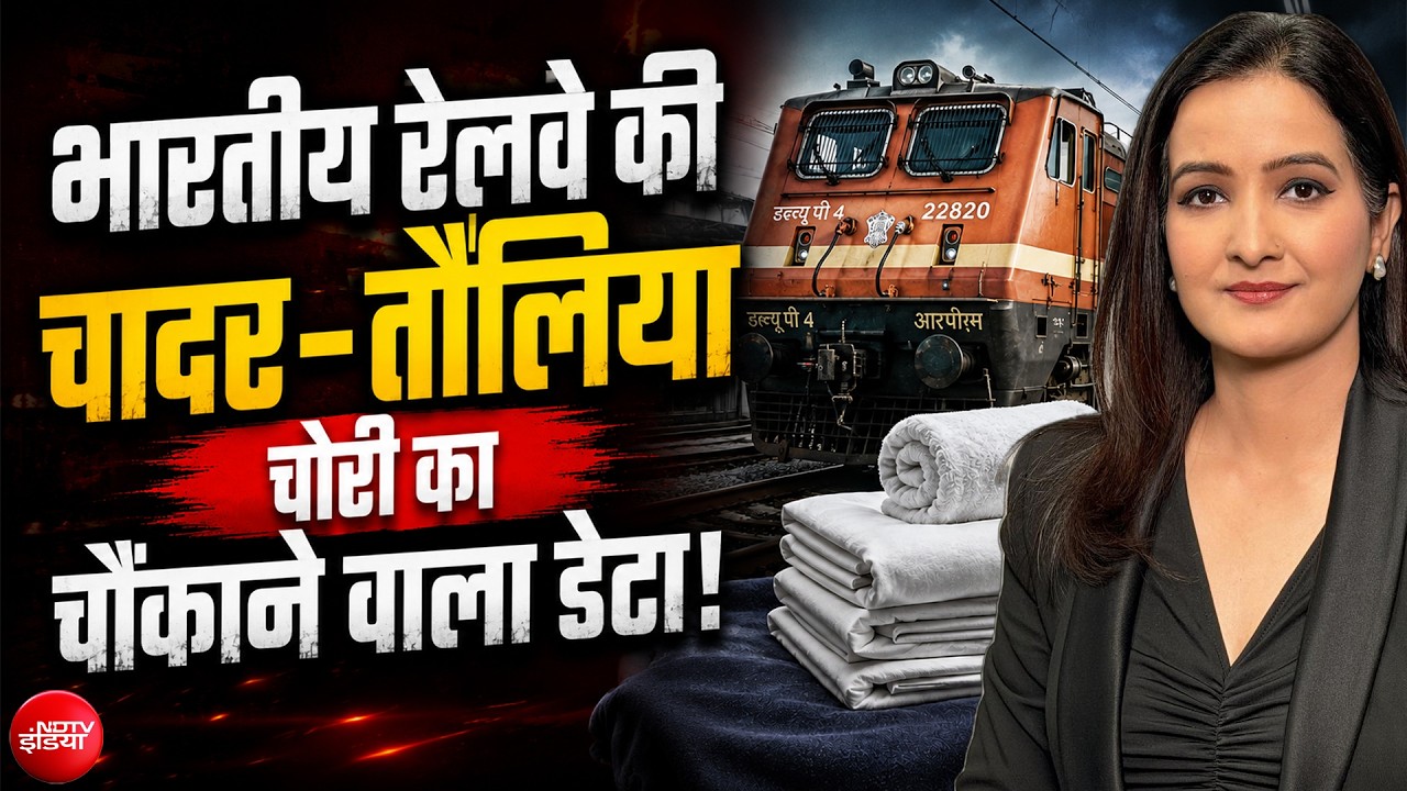 हम भारतीयों ने ट्रेनों से चुरा लिए 1.27 करोड़ तौलिए और कंबल