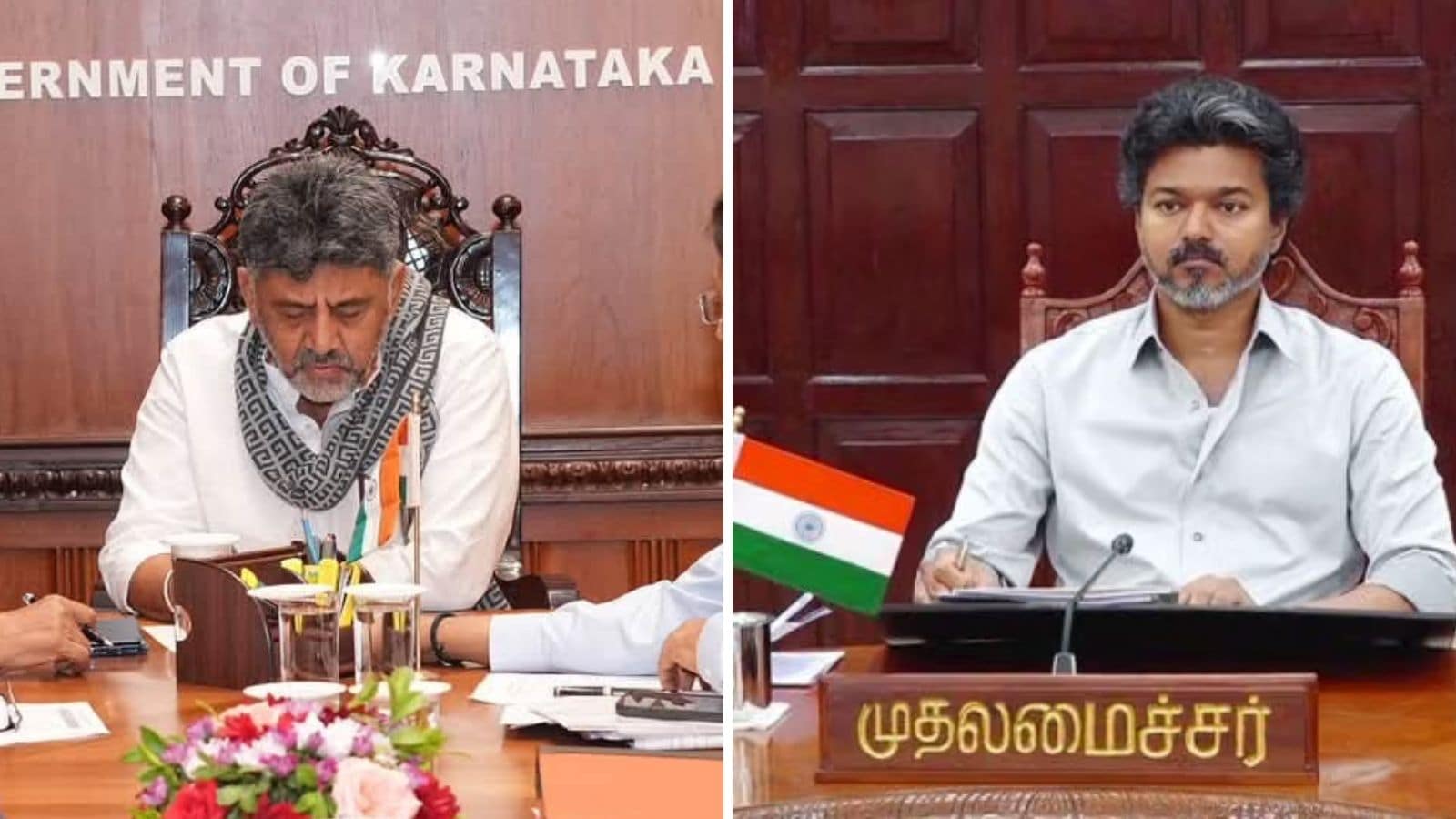 Atmosphere Not Right: Amid Cauvery Row, DK Shivakumar Delays Meet With Vijay