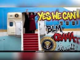 Trump Shares Fake Obama Image With Arabic, 'Black Lives Matter' Graffiti
