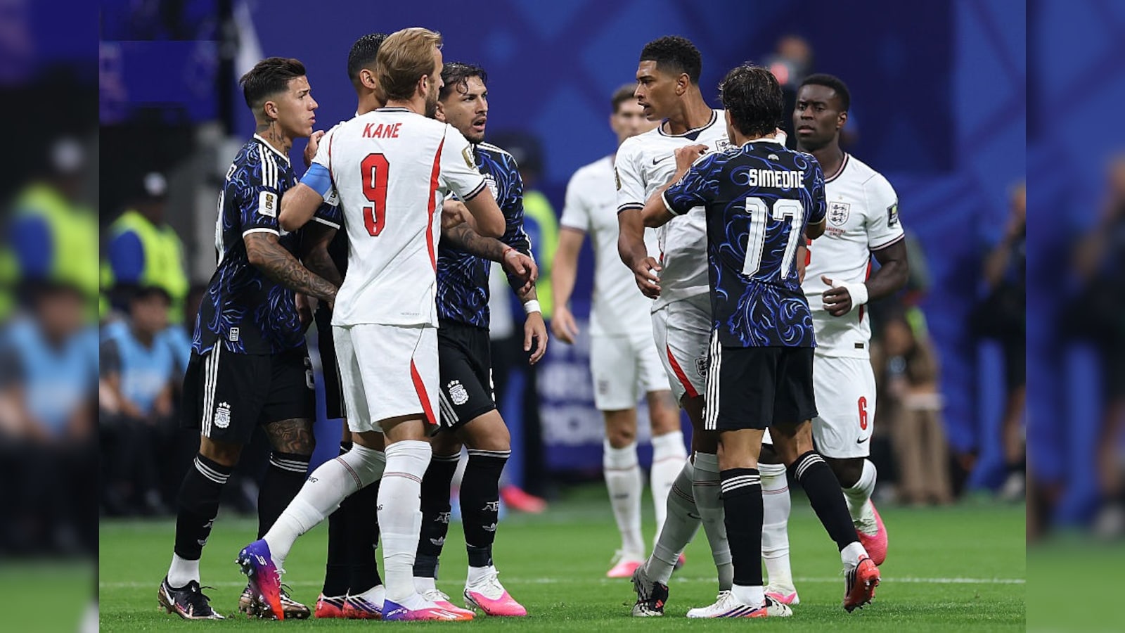 Argentina vs England LIVE Score, FIFA World Cup 2026 Semi-Final: Argentina, England Players Almost Come To Blows; Huge Card Row Follows