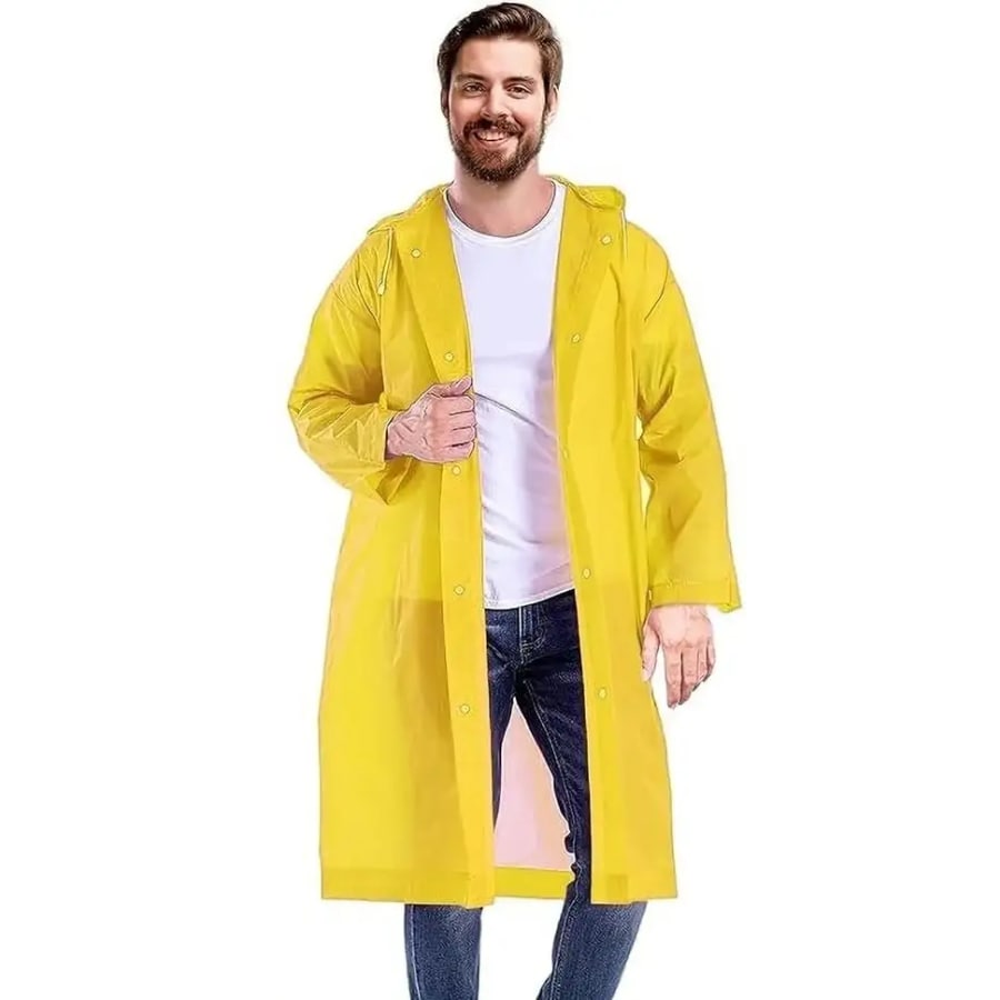 Click here to buy: Paryag Solid Men & Women Raincoat