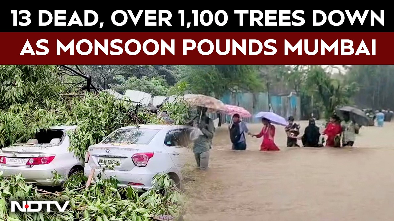 Monsoon Fury Batters Mumbai; New Pune-Mumbai Expressway Tunnel Collapses