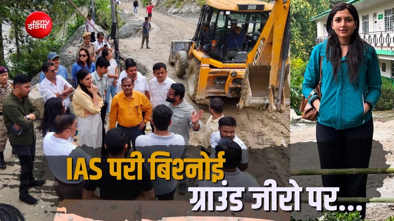 IAS परी बिश्नोई ग्राउंड जीरो पर उतरीं: सिलीगुड़ी-गंगटोक NH-10 खुलवाने के लिए झोंकी पूरी ताकत!