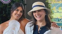 Priyanka Chopra's Reunion With Andaaz Co-Star Lara Dutta At Wimbledon