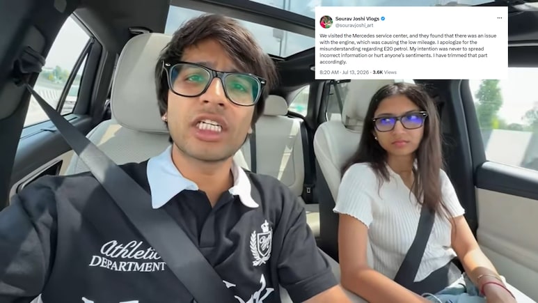 YouTuber Sourav Joshi Backtracks On E20 Fuel Economy Drop Claims, Explains Why