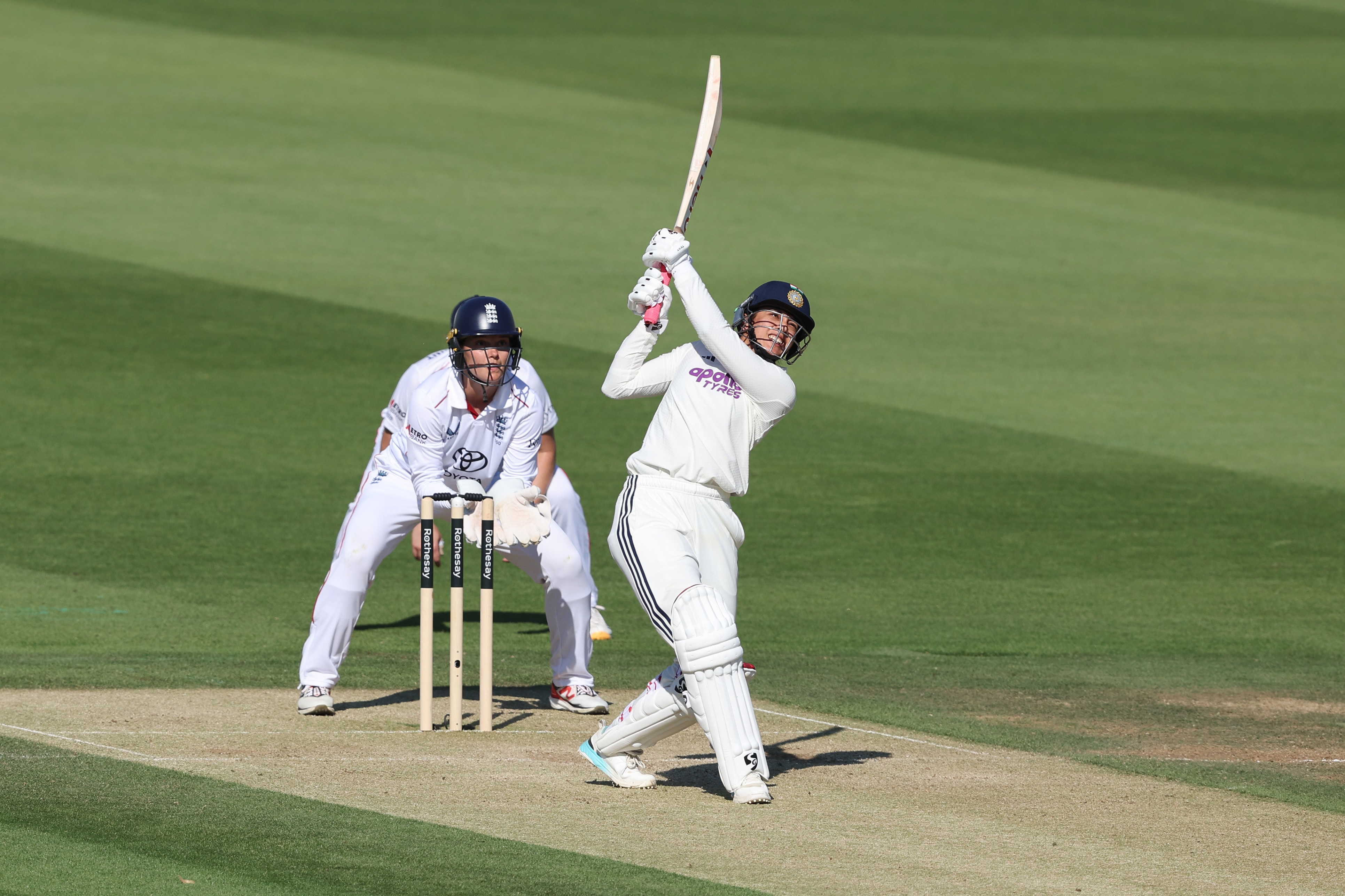 Kranti Gaud’s five-for and Smriti Mandhana’s fifty put India Women in command vs England