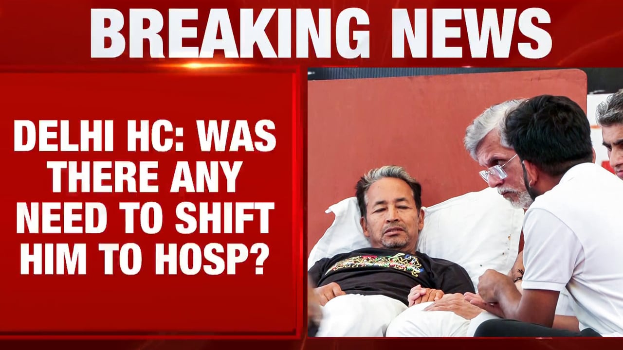Delhi High Court Asks Government Why Sonam Wangchuk Couldn't Be Treated At Protest Site