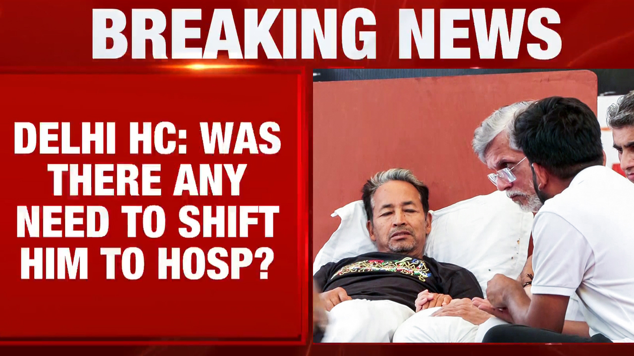 Delhi High Court Asks Government Why Sonam Wangchuk Couldn't Be Treated At Protest Site