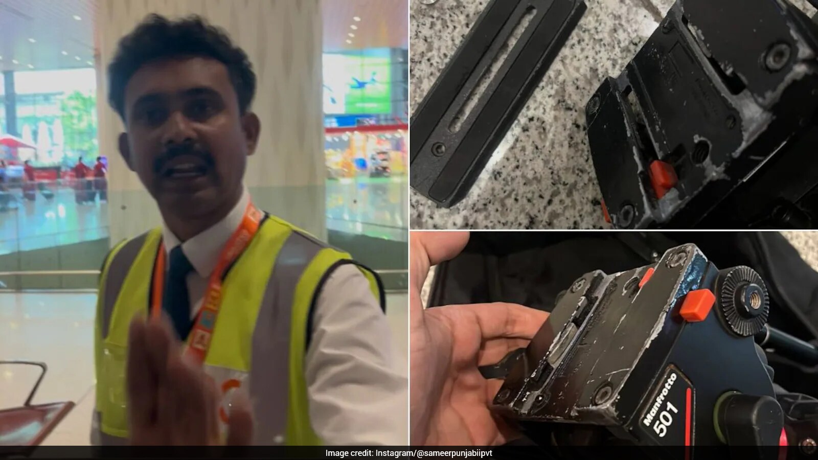 Air India Passenger Claims Rs 55,000 Tripod Damaged