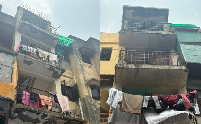 Falling Debris Puts Janata Flats Residents in Greater Noida at Risk