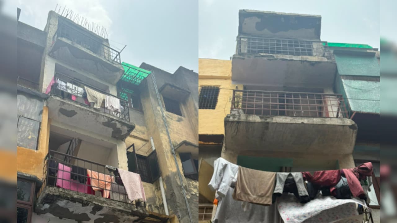 Falling Debris Puts 400 Families In Greater Noida's Janata Flats At Risk