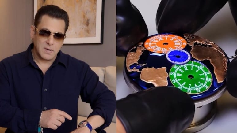 Indian Flag Colours To Dual Time Zones: A Look At Salman Khan's Rs 41 Lakh Jacob & Co Watch
