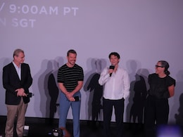 At <i>The Odyssey</i> Event, Christopher Nolan Asks Mumbai Fans: "Who's Better - Matt Damon Or Tom Holland?"
