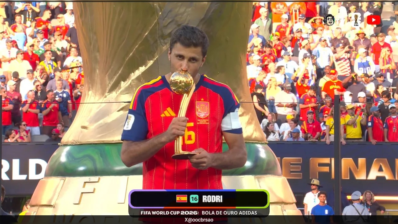 FIFA World Cup 2026 Award Winners List: एम्बाप्पे ने गोल्डन बूट तो रोड्री को मिली गोल्डन बॉल, देखें पूरी लिस्ट किसे मिला कौन सा अवॉर्ड