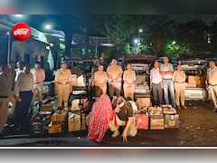 पति-पत्नी की जोड़ी बेच रही थी पॉश इलाकों में विदेशी दारू, 30 लाख की शराब और थार समेत 4 कारें जब्त