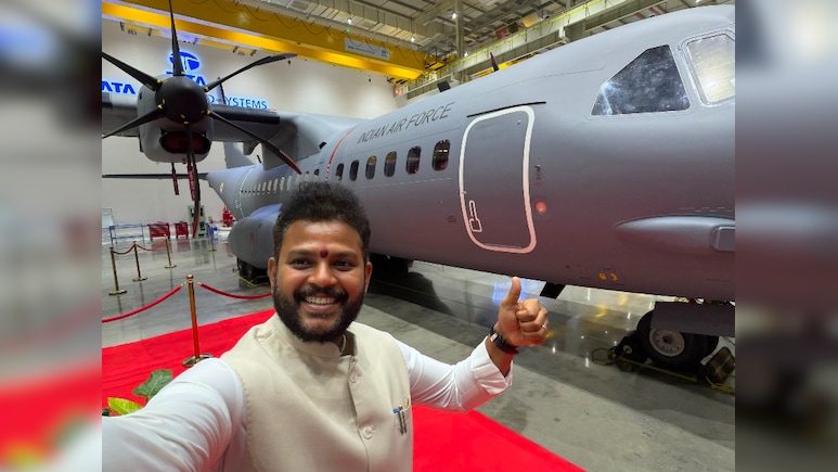 'India Will Proudly Fly': Ram Mohan Naidu Shares First Glimpse Of Made-In-India C-295 Military Aircraft