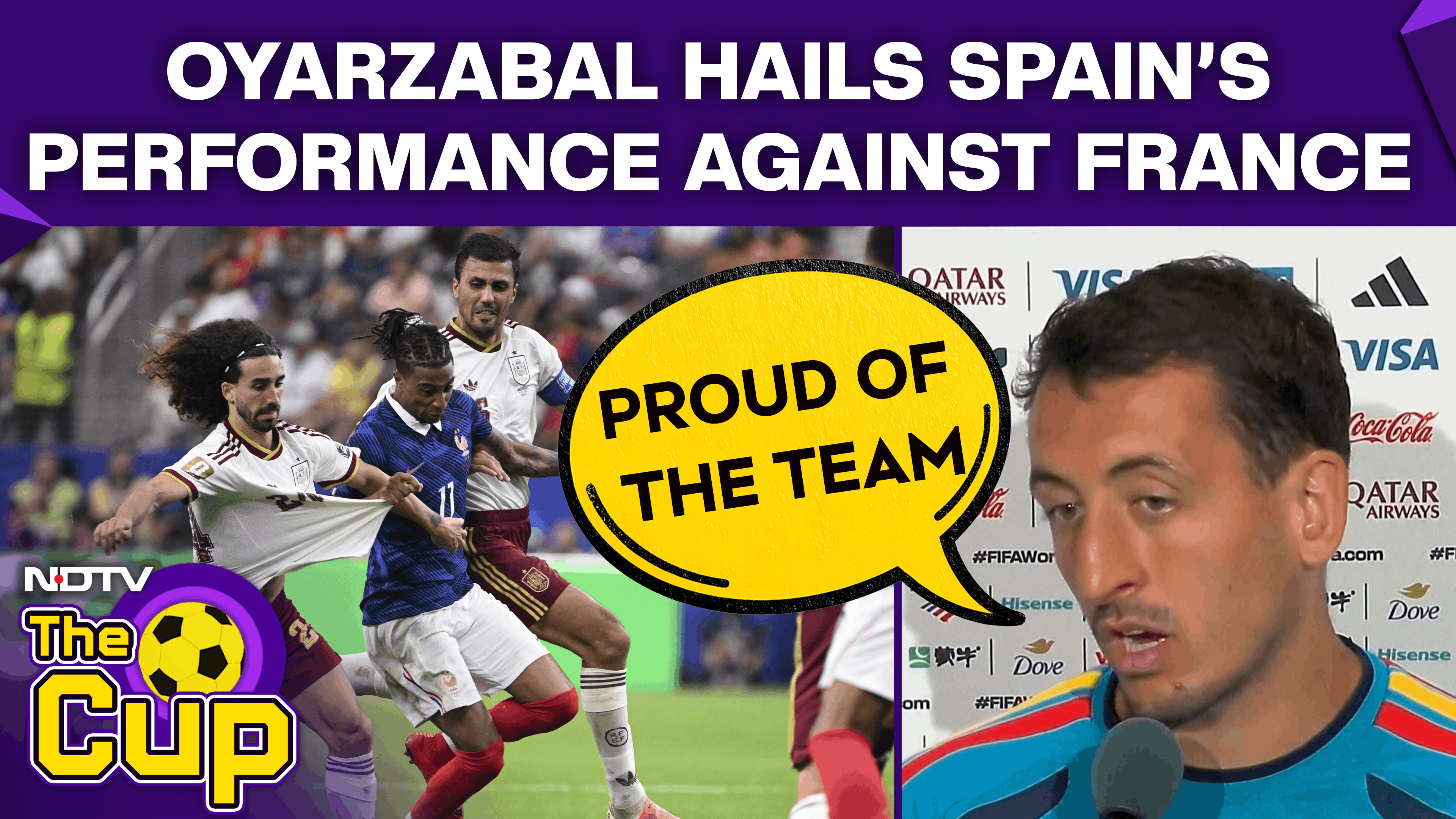 Spain Vs France | Spain Striker Oyarzabal Proud Of Teams Performance In The Semifinal