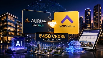Aurum PropTech To Acquire 100% Stakes Of Housing.com For Rs 458 Crore