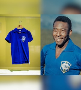 Brazil Legend Peles 1958 FIFA World Cup Final Shirt Sold At This Whopping Sum
