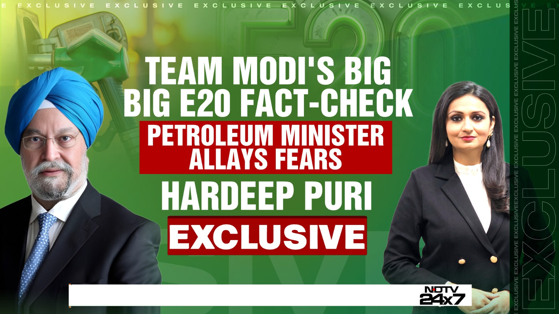 'Ethanol Controversy Is Fear-Mongering': Hardeep Puri Speaks to NDTV