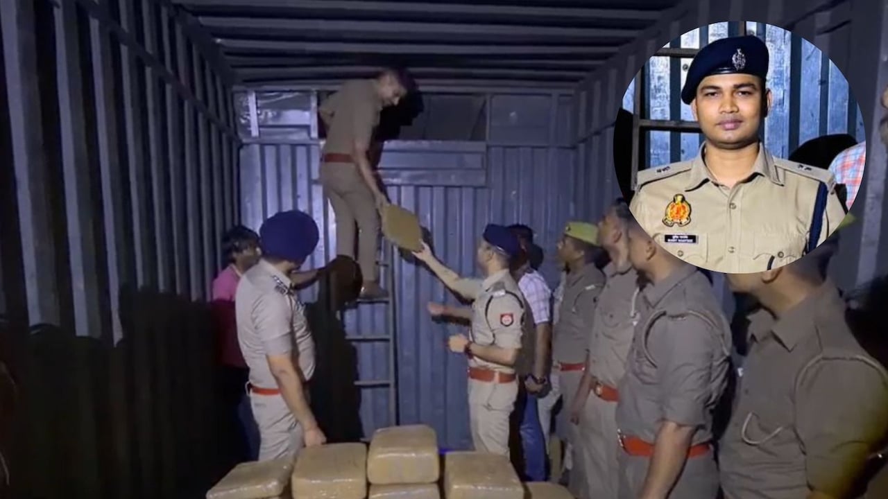 कंटेनर में बना था सीक्रेट कम्पार्टमेंट, खोलते ही ग‍िरने लगा 6 करोड़ का सामान, IPS रामटेके ने ल‍िया एक्‍शन