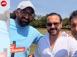 सैफ अली खान निकले खिलाड़ियों के खिलाड़ी, मैदान में उतरे तो मारी हाफ सेंचुरी