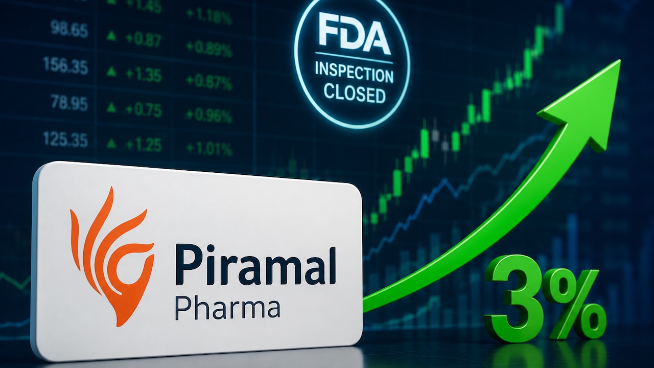 Piramal Pharma Share Price Gains Over 3% As US FDA Closes Inspection