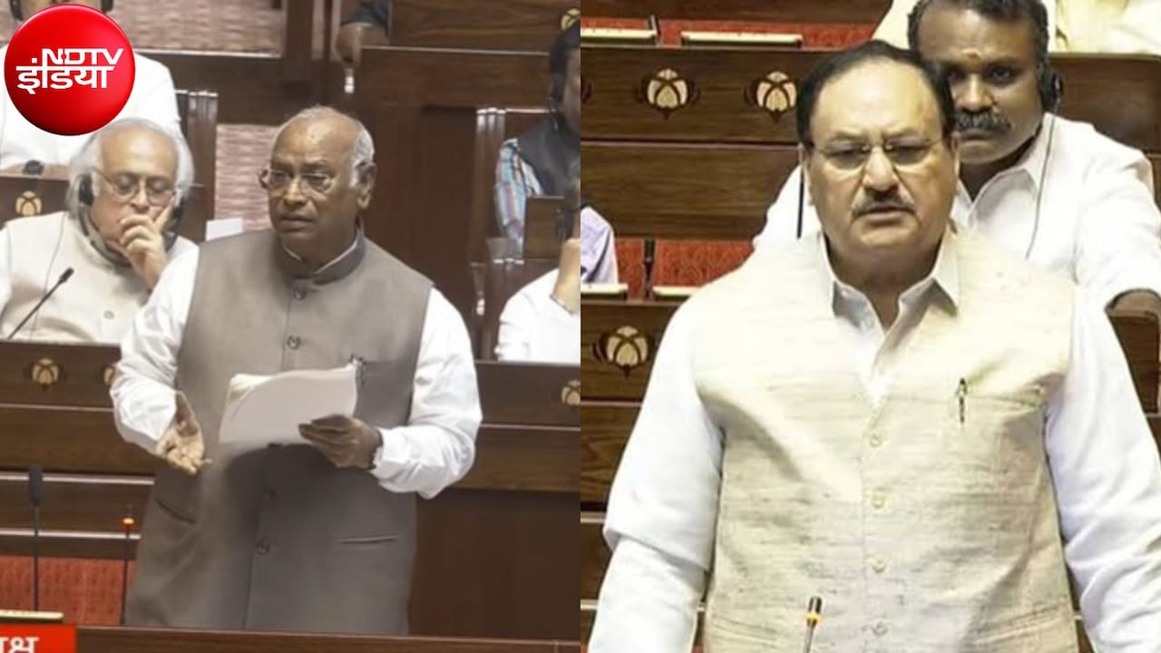 राज्यसभाः पेपर लीक पर लड़ाई, जाति पर आई, खड़गे ने मनुस्मृति सुनाई तो सत्ता पक्ष ने आपत्ति जताई