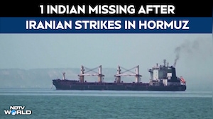 1 Indian Missing, 10 Rescued After Iran Attacks Ship In Strait Of Hormuz