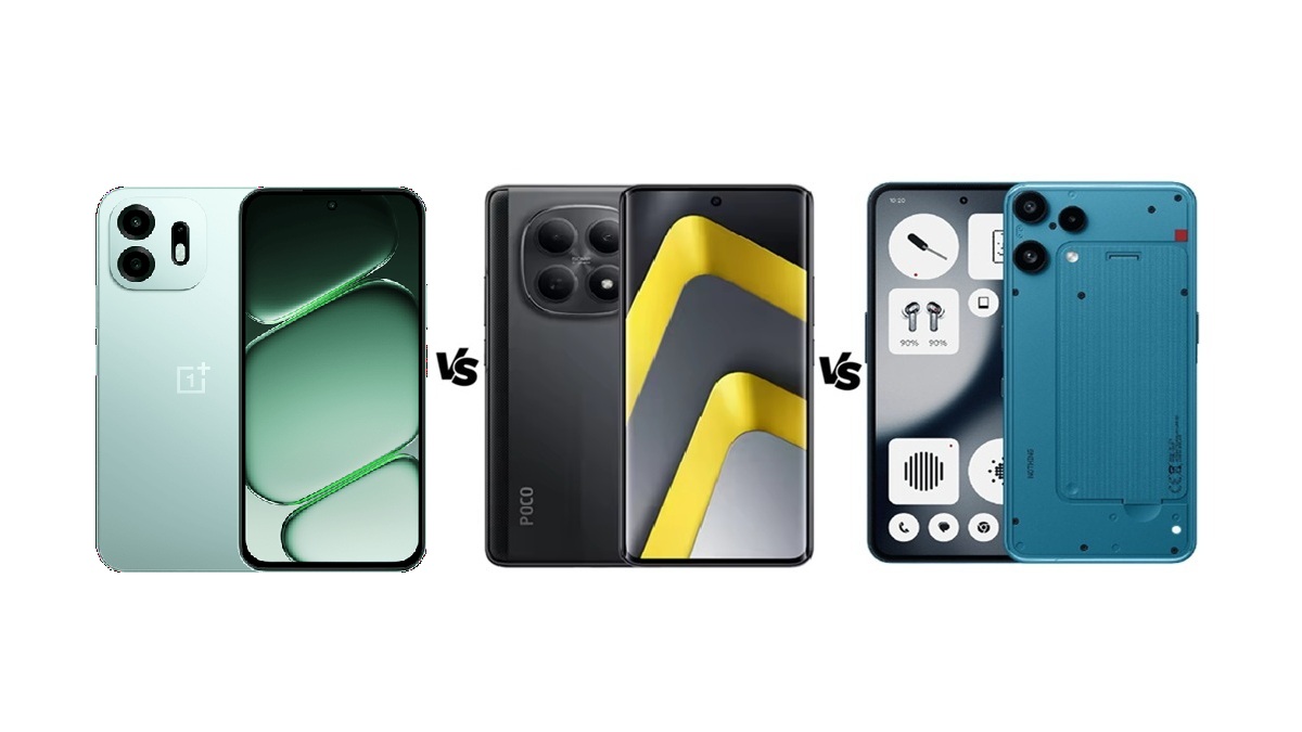 ₹25000 में OnePlus N6, Poco M8 5G या Nothing Phone 3a Lite 5G में कौन सा है बेहतर?