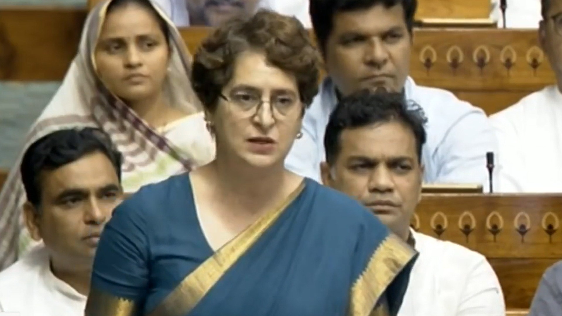 'Who Gave the Order?' Priyanka Gandhi's Fiery Attack on Government Over Student Protest Crackdown