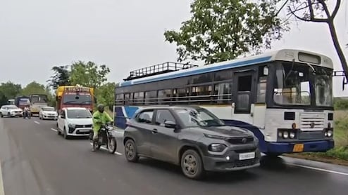 High-Speed Chase, Several Dents: Telangana Man Steals Bus, Gets Caught