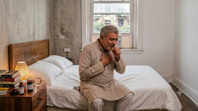 A musty room can cause health issues related to lung health