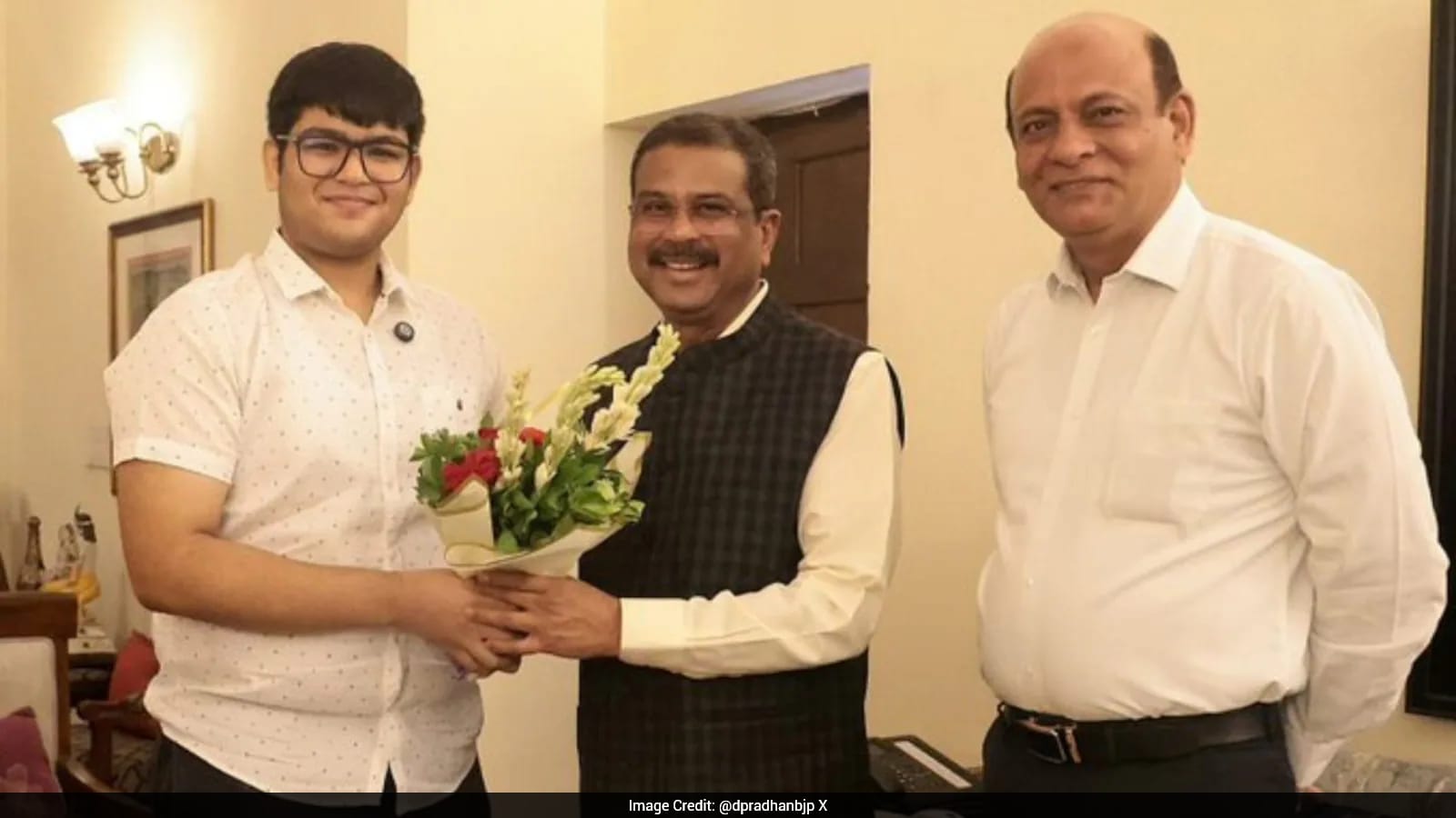 Education Minister Congratulates NEET UG 2026 AIR 2 Panshul Bansal on Achievement