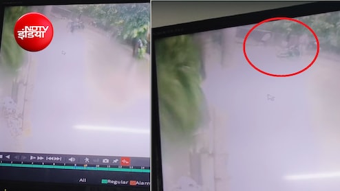 नोएडा में इंजीनियर आर्यन की मौत का CCTV आया सामने, नाले में गिरता दिखा युवक; करंट लगने की आशंका